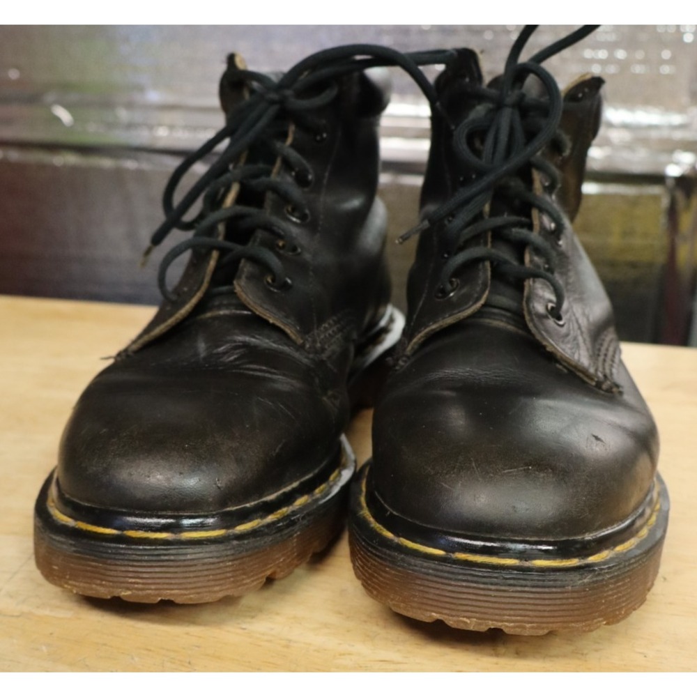 Dr. Martens 1460 Women's Leather‎ Boots Black Size 8 - Picture 3 of 13
